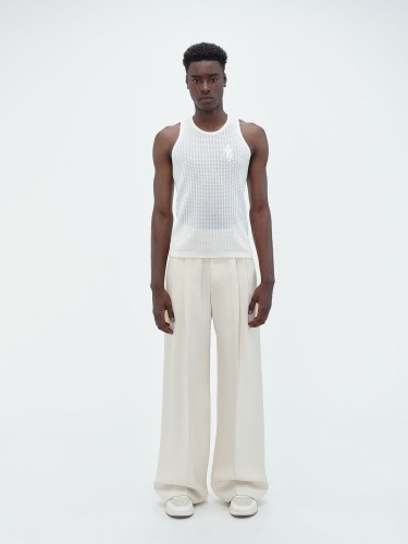 AMIRI,WAFFLE STITCH TANK