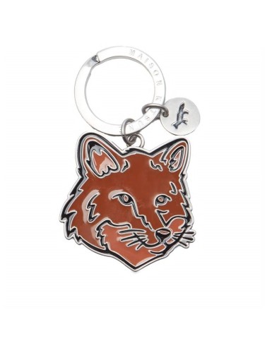 BOLD FOX HEAD KEYRING