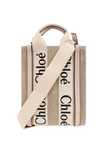 CHLOE,MINI WOODY TOTE BAG