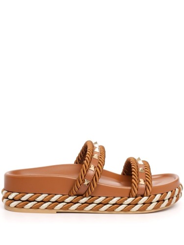 VALENTINO,ROCKSTUD SLIDE...