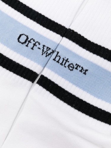 OFF-WHITE,STRIPES LOGO LONG...