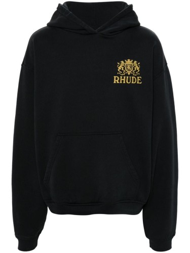 RHUDE,RHUDE CRESTA HOODIE