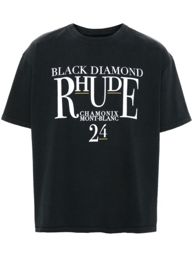 RHUDE,BLACK DIAMOND TEE