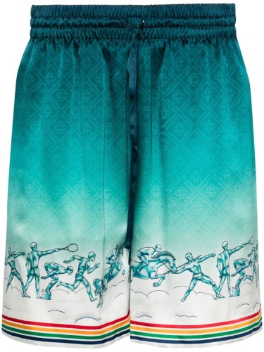 CASABLANCA,DRAWSTRING SHORTS