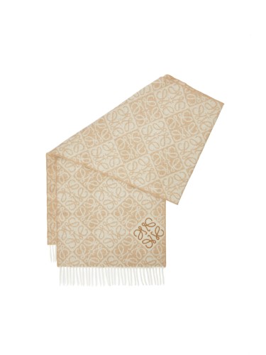 LOEWE,38X180 ANAGRAM SCARF