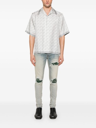 AMIRI,MA QUAD BOWLING SHIRT