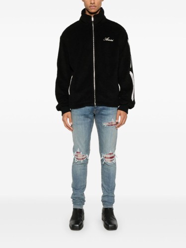 AMIRI,BONES FLEECE JACKET