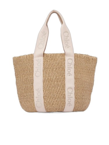 CHLOE,LARGE WOODY BASKET BAG