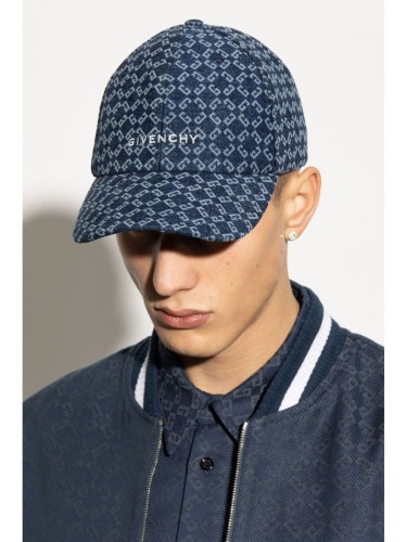 GIVENCHY,MONOGRAM DENIM CAP