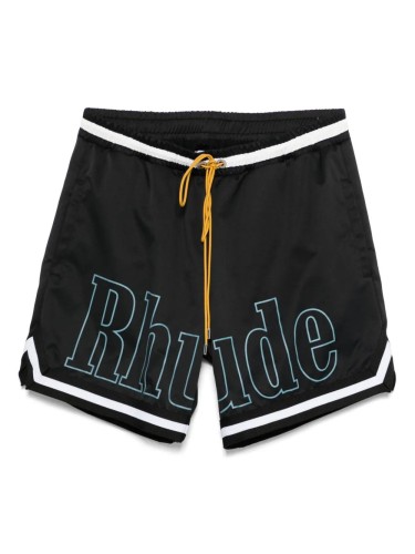 RHUDE LOGO BASKETBALL SWIM...