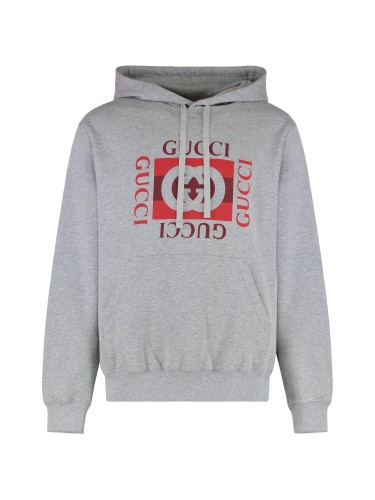 HOODED SWEATSHIRT MELANGE