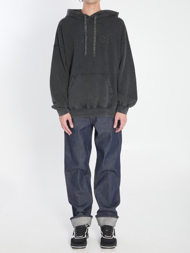 HOODED SWEATSHIRT COTTON