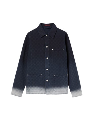 JACKET DYED GG JACQ DENIM