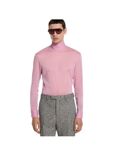 SHIRT SILK STRETCH CHIFFON