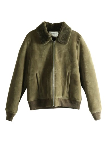 BLOUSON DECOUPES SHEARLING
