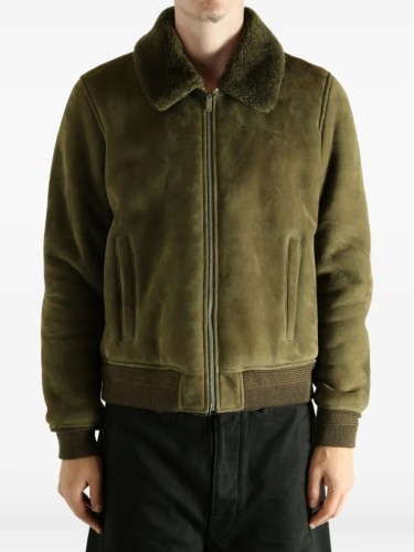 BLOUSON DECOUPES SHEARLING