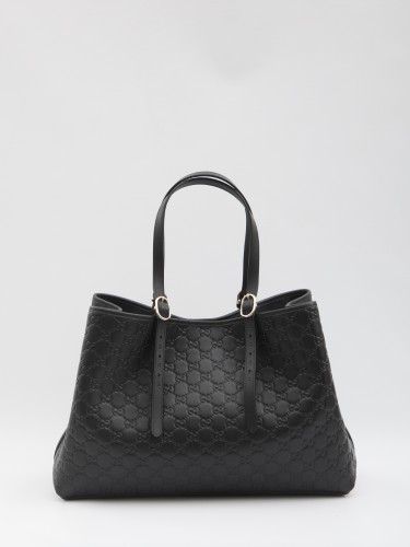 GUCCI,GG EMBLEM LARGE TOTE BAG