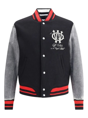 GOTHIC WOOL VARSITY JCKT