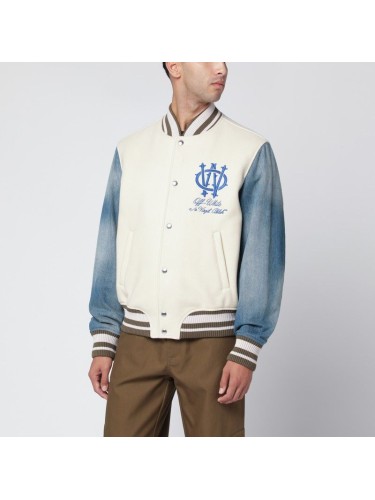 GOTHIC WOOL VARSITY JCKT