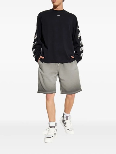 LAUNDRY DIAG SWEATSHORT