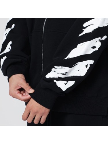 INK ARROW SKATE ZIP HOODIE