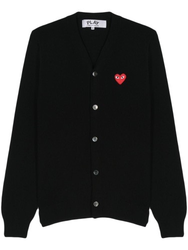 NECK CARDIGAN RED EMBLEM
