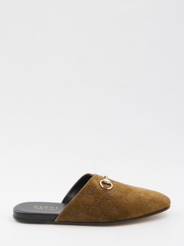 SANDAL LEATHER SUEDE CACHEMIRE