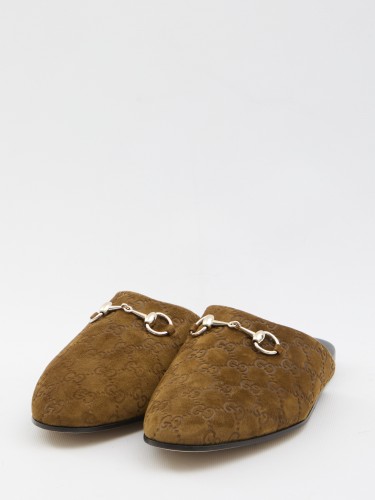 SANDAL LEATHER SUEDE CACHEMIRE