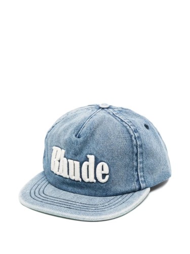 RHUDE,RHUDE LOGO DENIM HAT