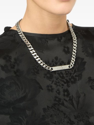MINIMAL LOGO ID NECKLACE