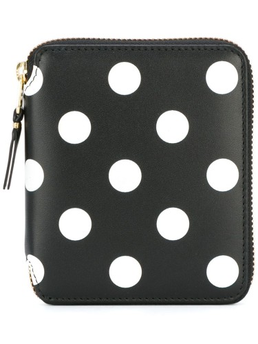 WALLET DOT PRINTED LEATHER...