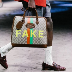  Fake Gucci / no, a new provocation.